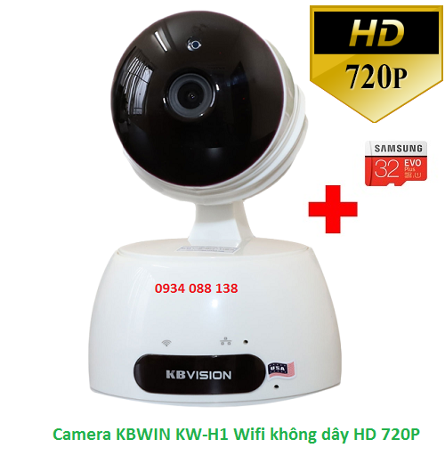 Camera wifi Kbwin KW-WIN H1 1.0 Megapixel