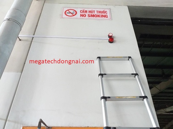 lắp đặt còi hú báo động tại công ty Aqua Việt Nam