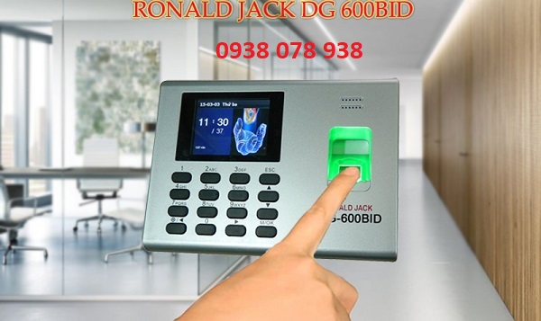 lắp đặt máy chấm công Ronald Jack DG-600BID