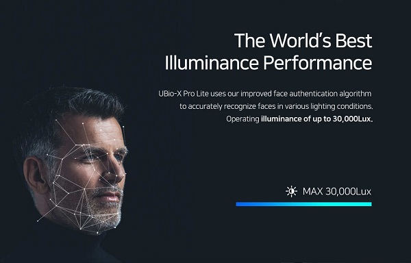 khả năng nhận diện khuôn mặt của máy Ubio x pro lite